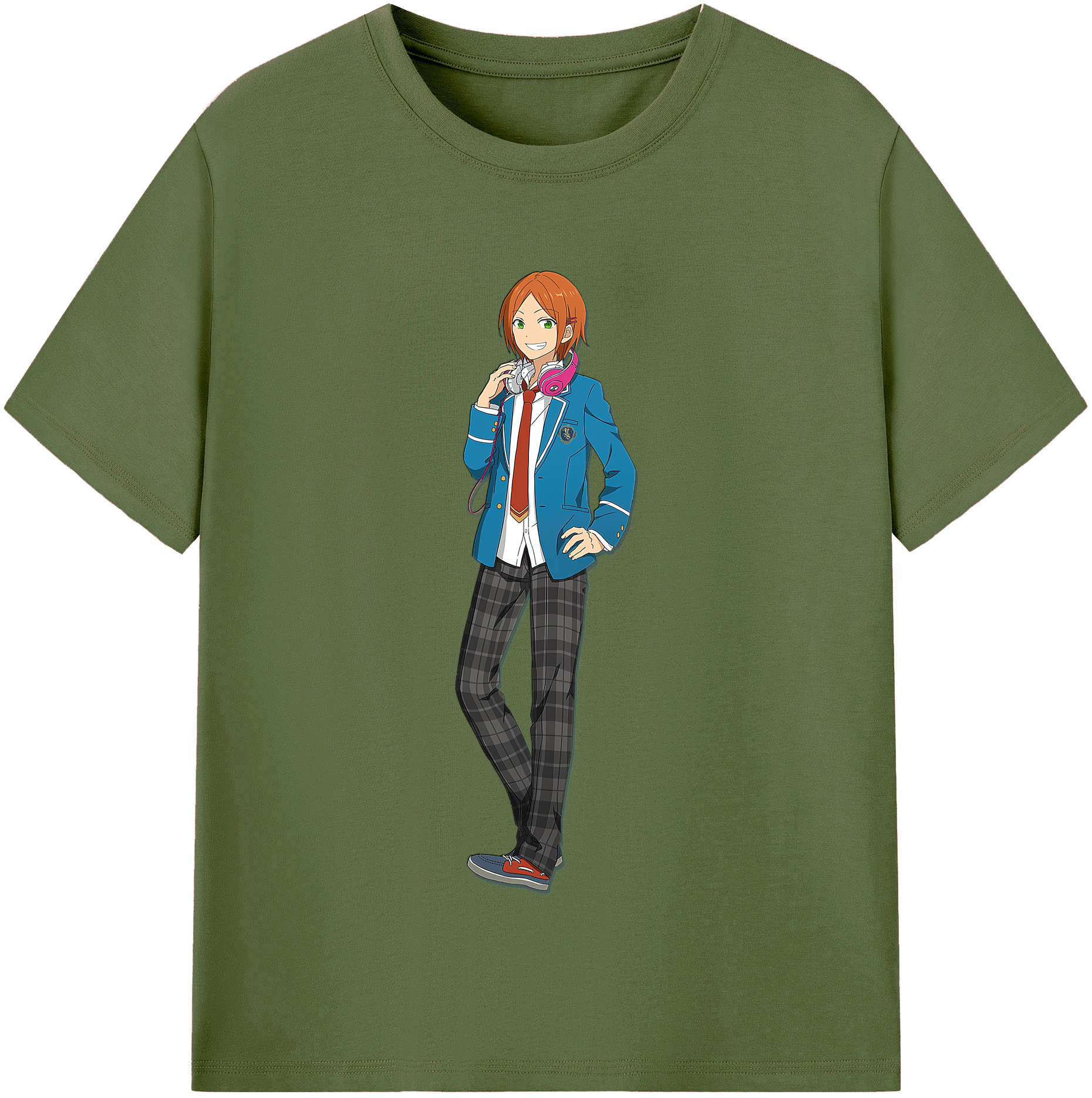 （画像用） あんさんぶるスターズ! Ensemble Stars 綿100％半袖Tシャツ（フロントプリント）